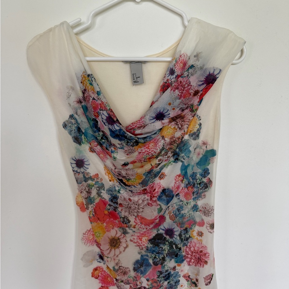H&M Multicolor Floral Top